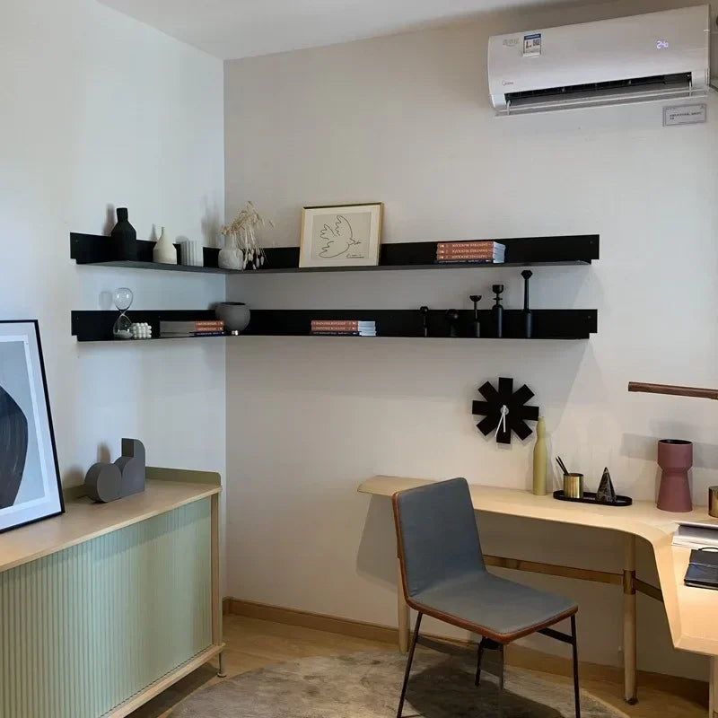 Wall storage supports in metal for creative decoration - view 2