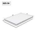 7-Zone Spring Matratze 25cm thick,Medium-Firm Orthopaedic, Extra Comfort, Breathable & Quiet,Breathable 3D fabric - 90x200x25cm
