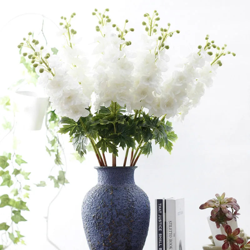 Artificial flowers delphinium hyacinth for wedding decoration - view 2