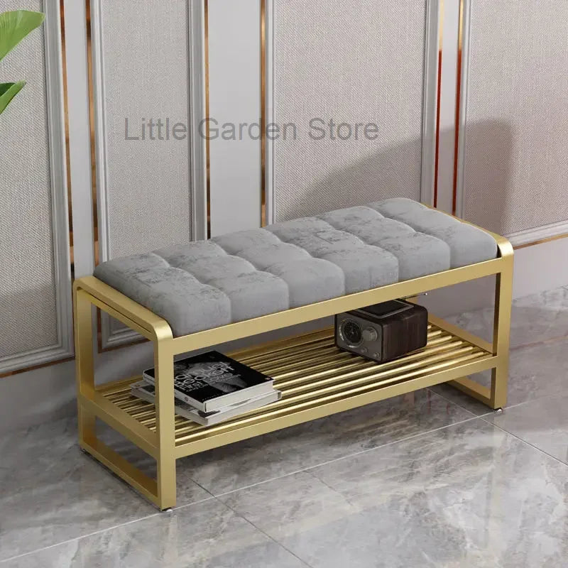 Metal design shoe cabinet for reduced space