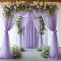 Transparent gauze table runner white decoration wedding - 75x300cm