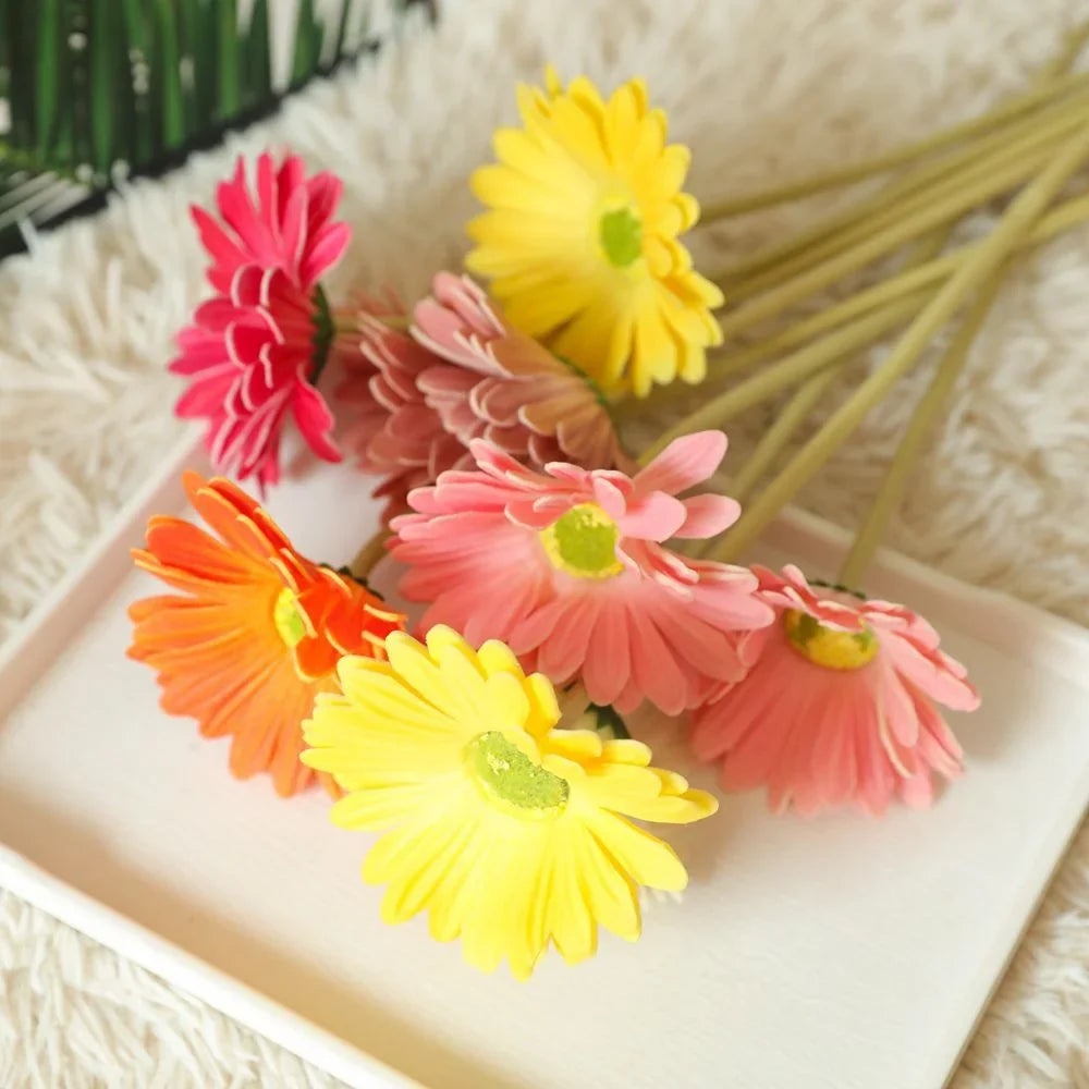 Artificial flower marguerite decoration for marriage and interior