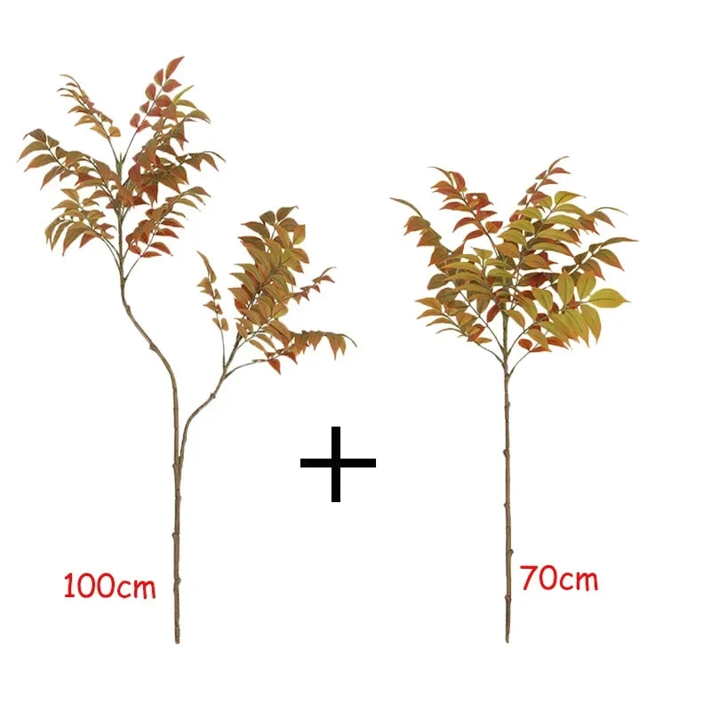 Artificial plastic palm banyan for interior and festive decoration - 70cm and 100cm / No Pot