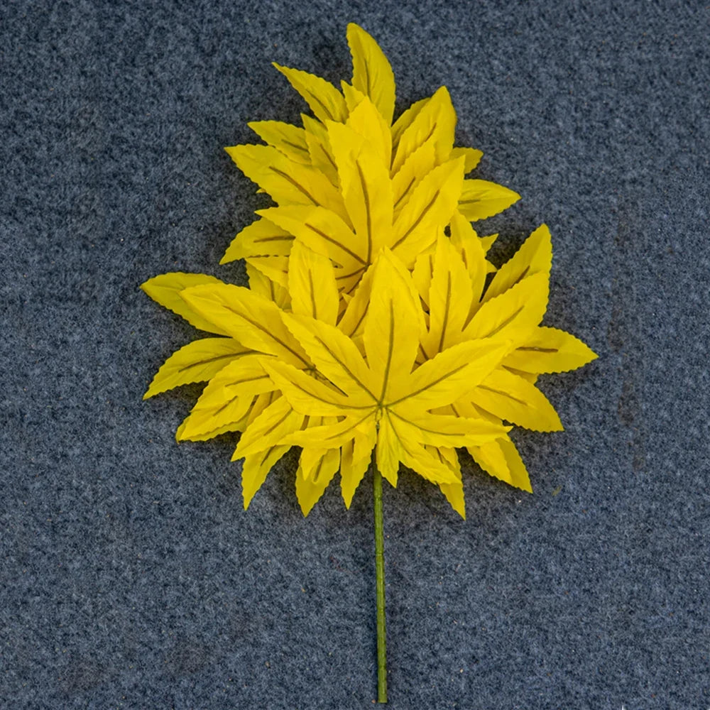 Artificial maple branch for autumn decoration and halloween - view 3