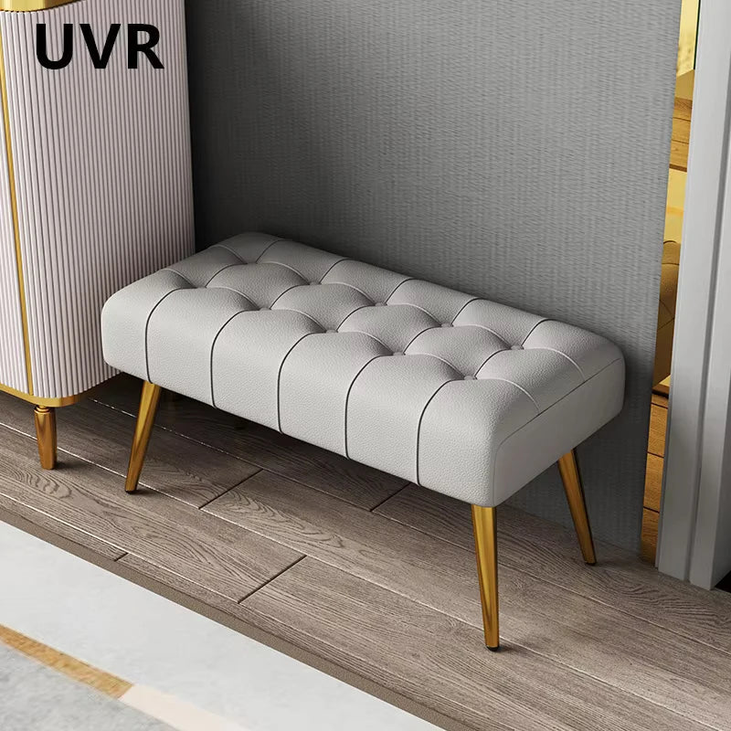 Multifunctional stool for elegant entry and storage - view 3