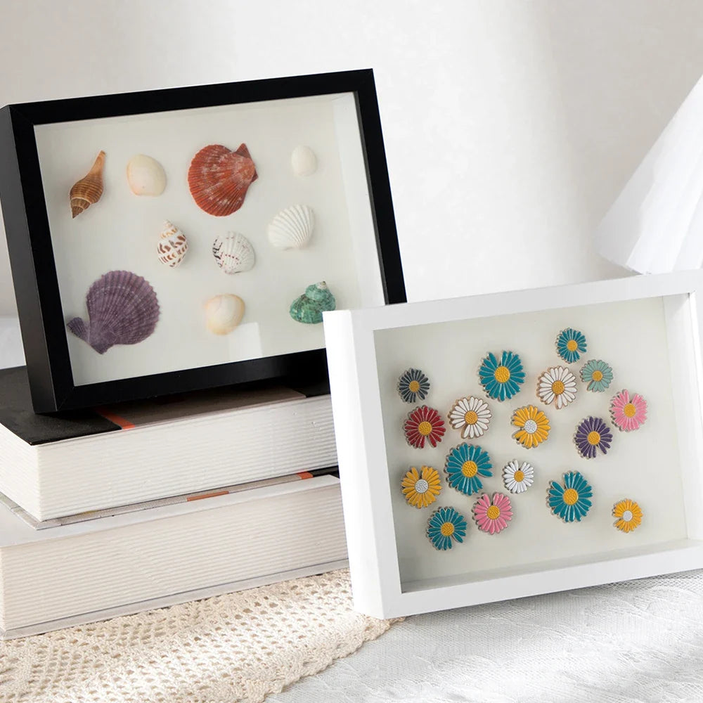 3D Photo Frame Shadow Box Frames, Hollow Bouquet Specimens Case for Crafts, Picture Frame, Memorabilia, 3-5cm - view 4