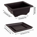 Square-L with tray