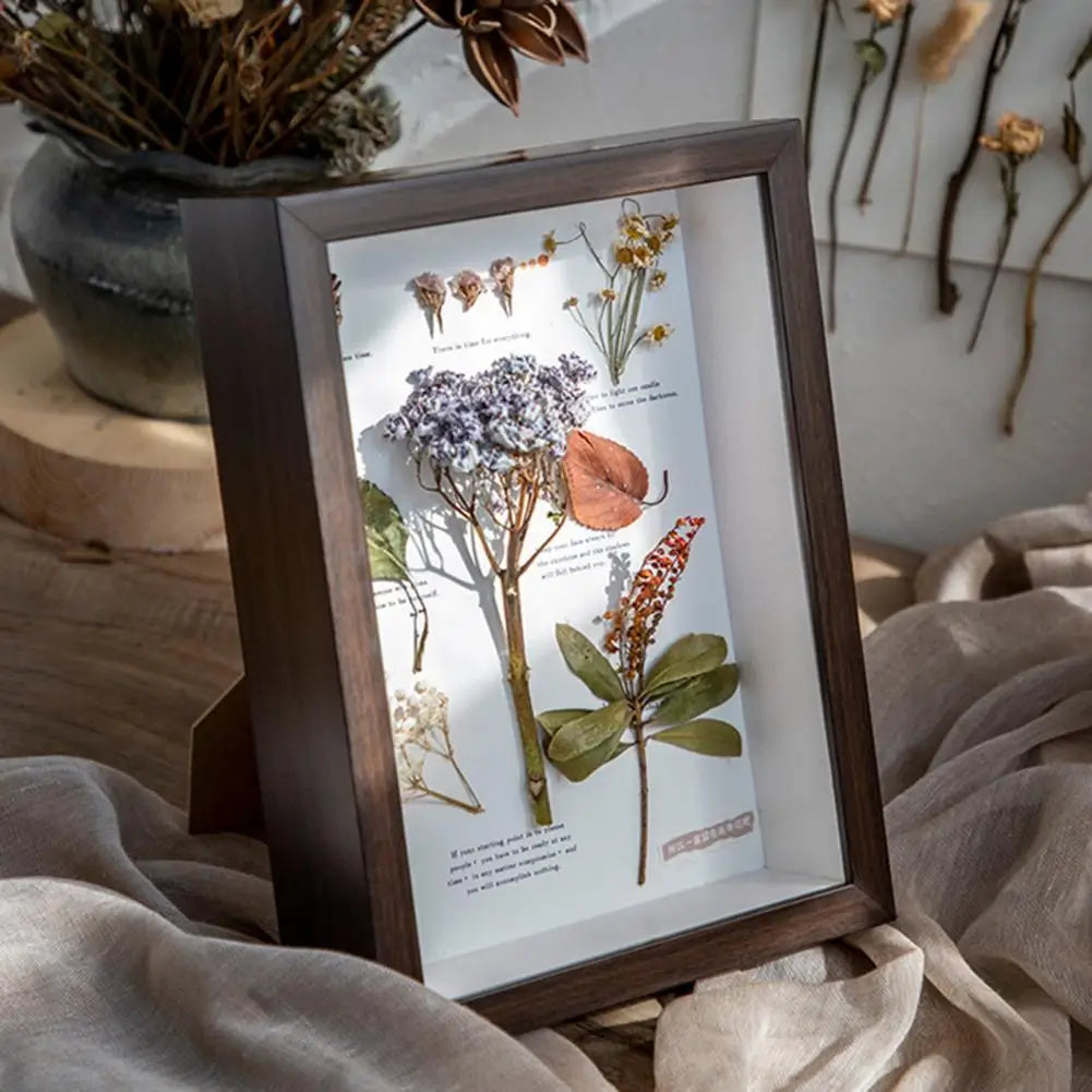 3d frame for dried flowers office ornament natural decor - view 3