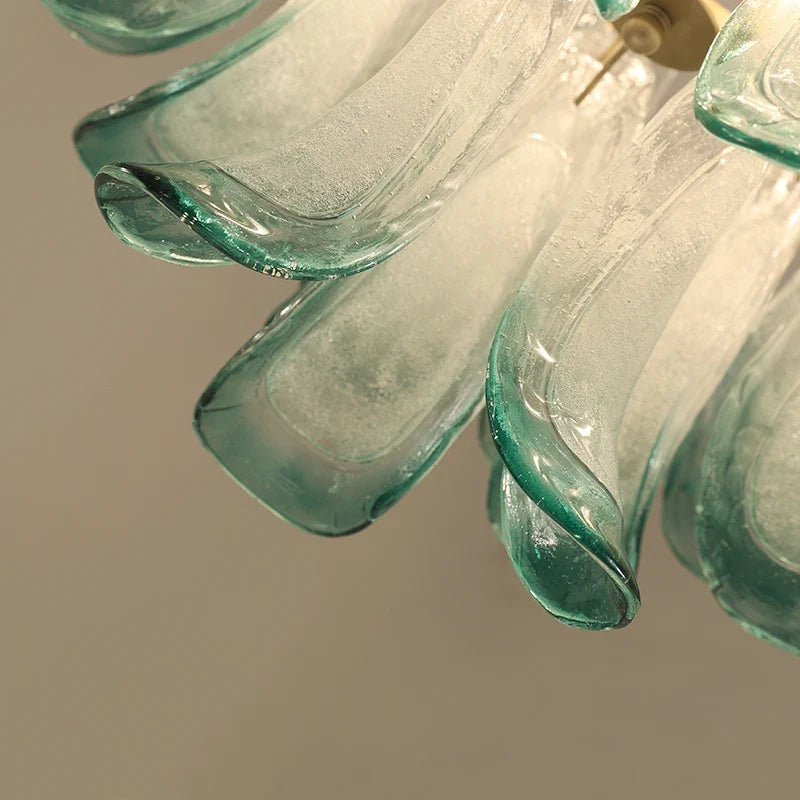 Modern Luxury Hardware Glass Chandelier Suitable for Villa Living Room Art Exhibition Hall, Hotel Bedroom Decoration Lighting - view 4