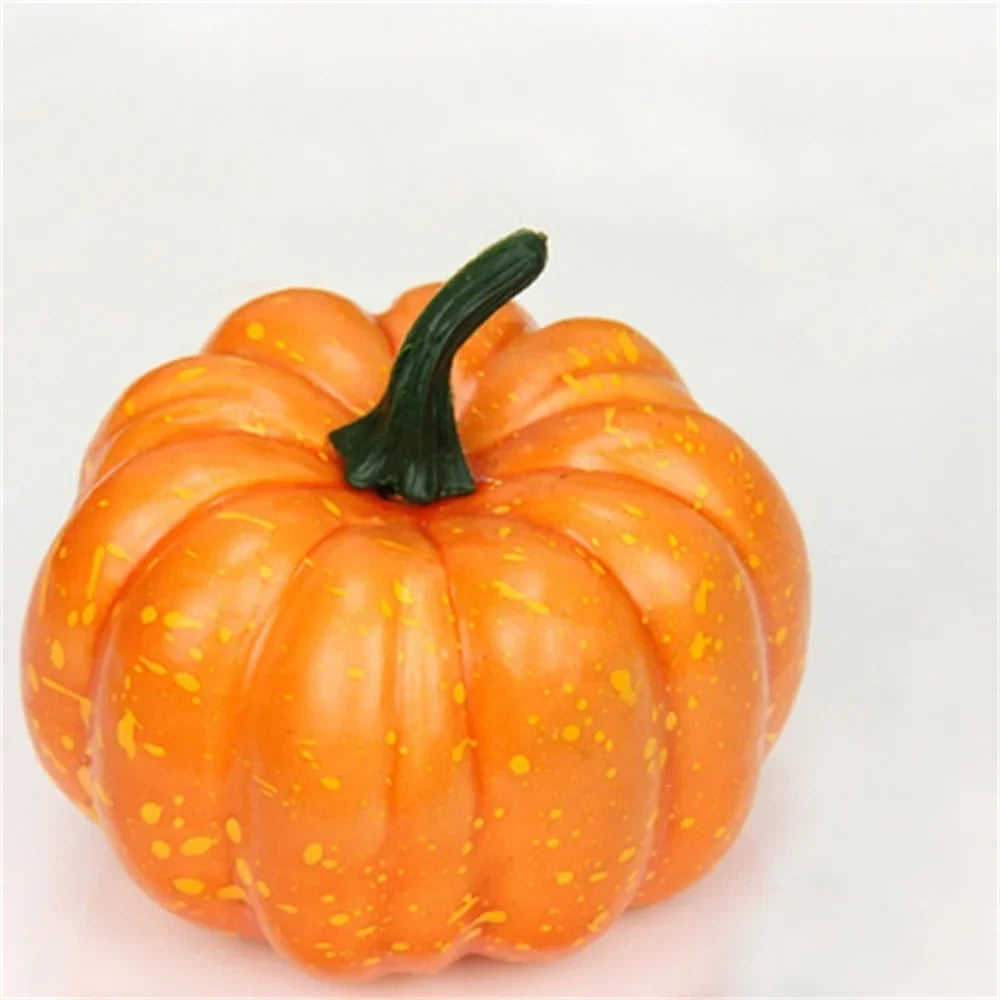 Decorative foam pumpkin for Halloween and Thanksgiving - Orange