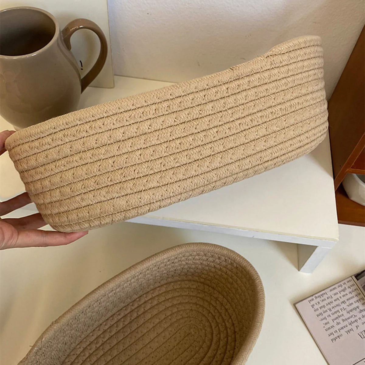 Multifunctional storage baskets for children's desks and toys - view 4