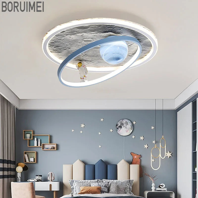 Round led ceiling for modern interior lighting