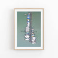 Landscape posters of rio de janiro wall art interior decoration - 20X30cm Unframed / 5