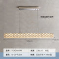 Postmodern crystal chandelier for bar and living room - One