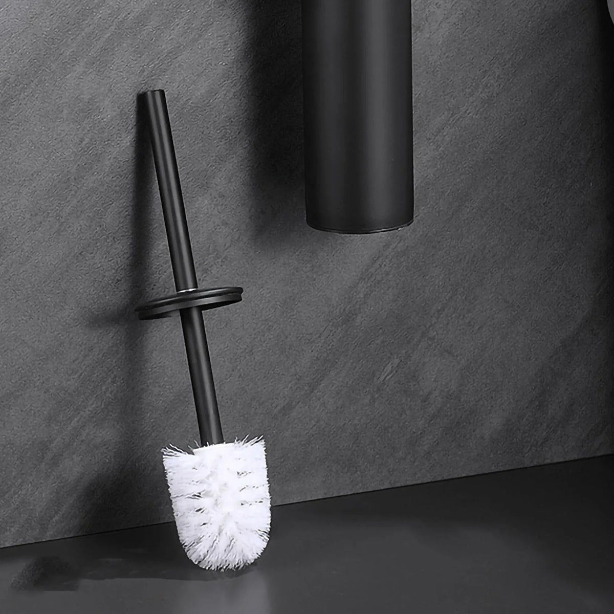 Durable stainless steel wall toilet brush for bathroom - view 7