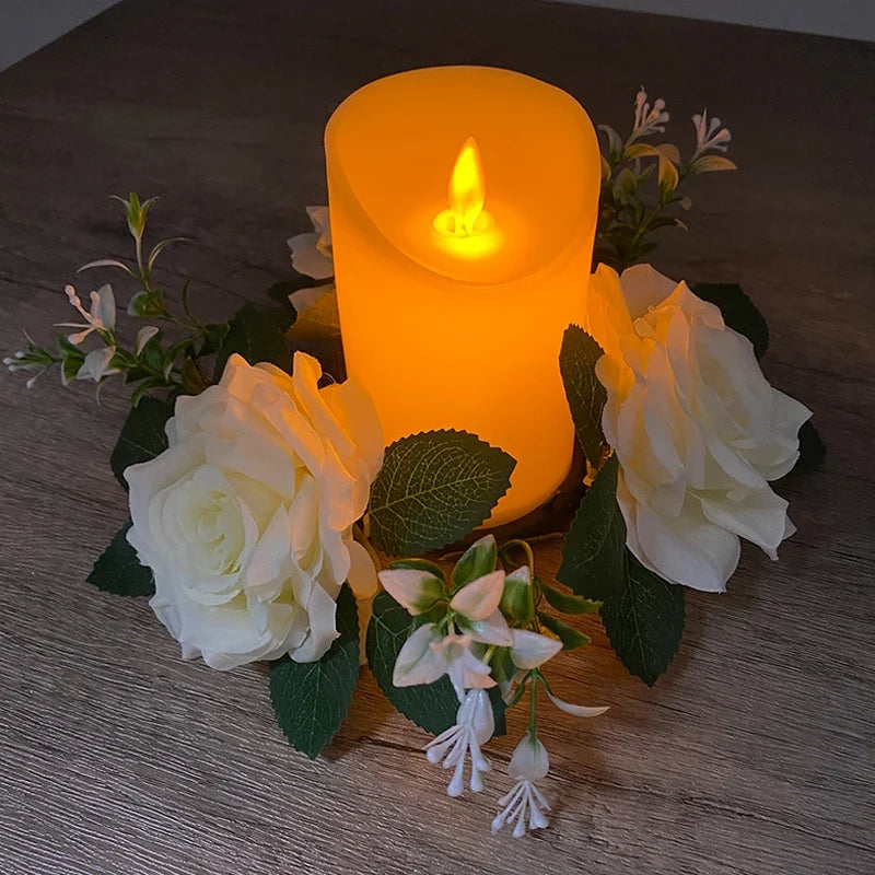 Decorative led candle for wedding and birthday - view 4