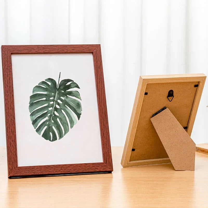 Wooden photo frame hanging for decoration and gift - view 5
