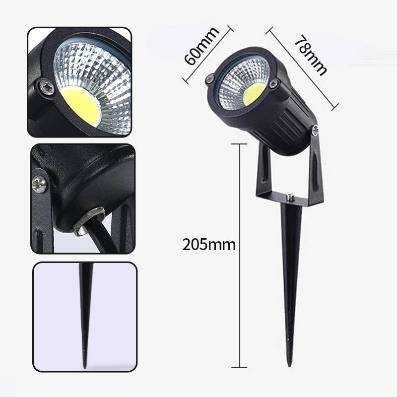 Elegant Waterproof LED Garden Lamp for Home Decor - view 6