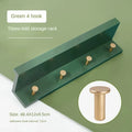 Wooden wall coat holder for creative and practical storage - Green Hook 4