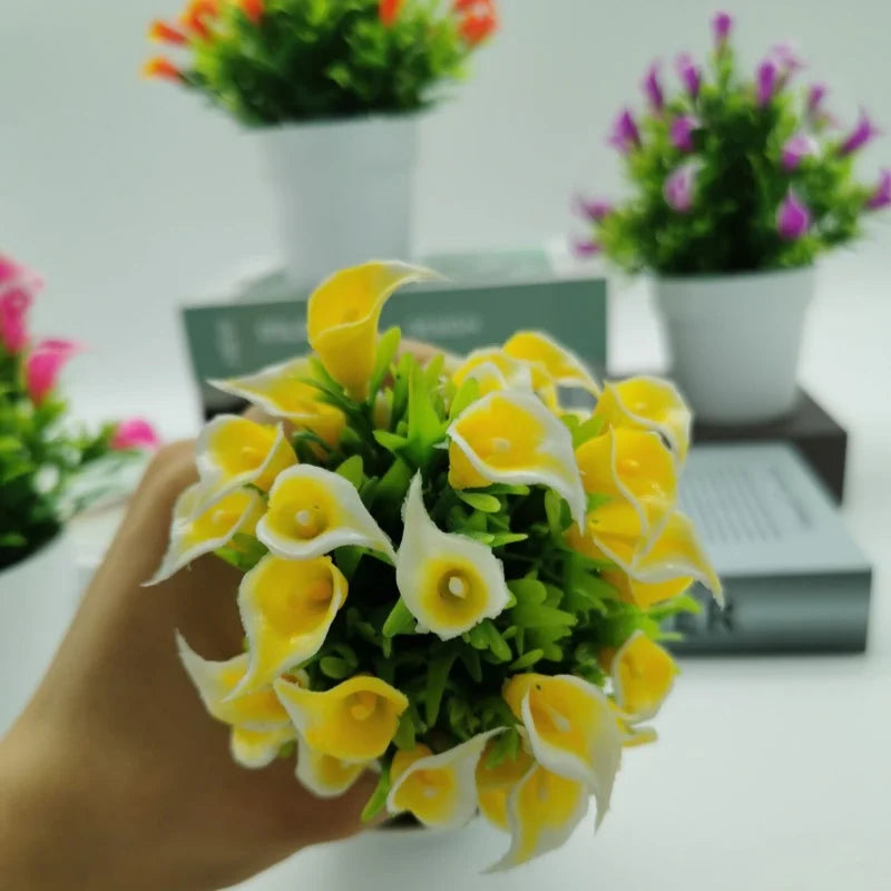 Artificial plant bonsai flower pot interior and exterior decoration - view 3