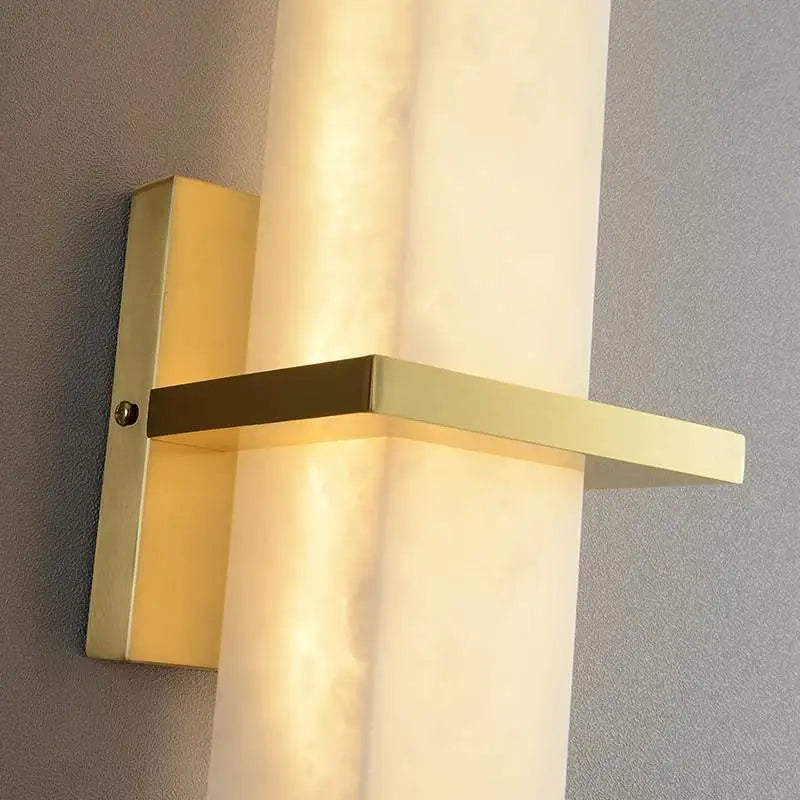 Light copper wall sconce LED light modern design for interior - view 5