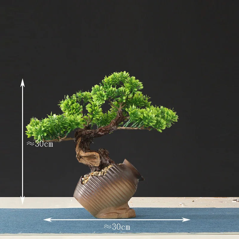 False bonsai tree for interior decoration and landscaping - view 2