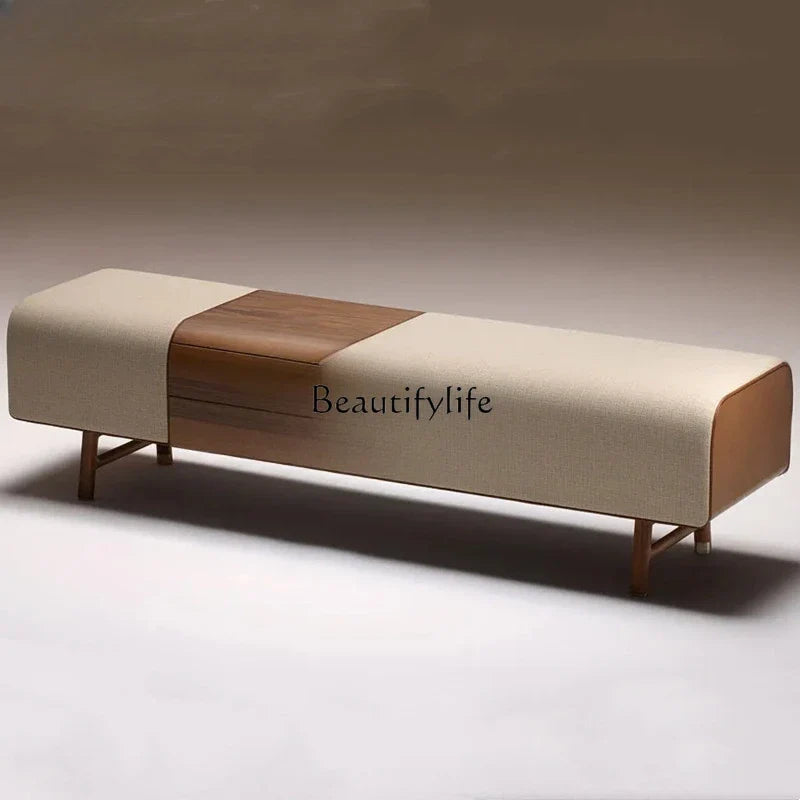 Light and simple Italian luxury stool for bench and sofa - view 6