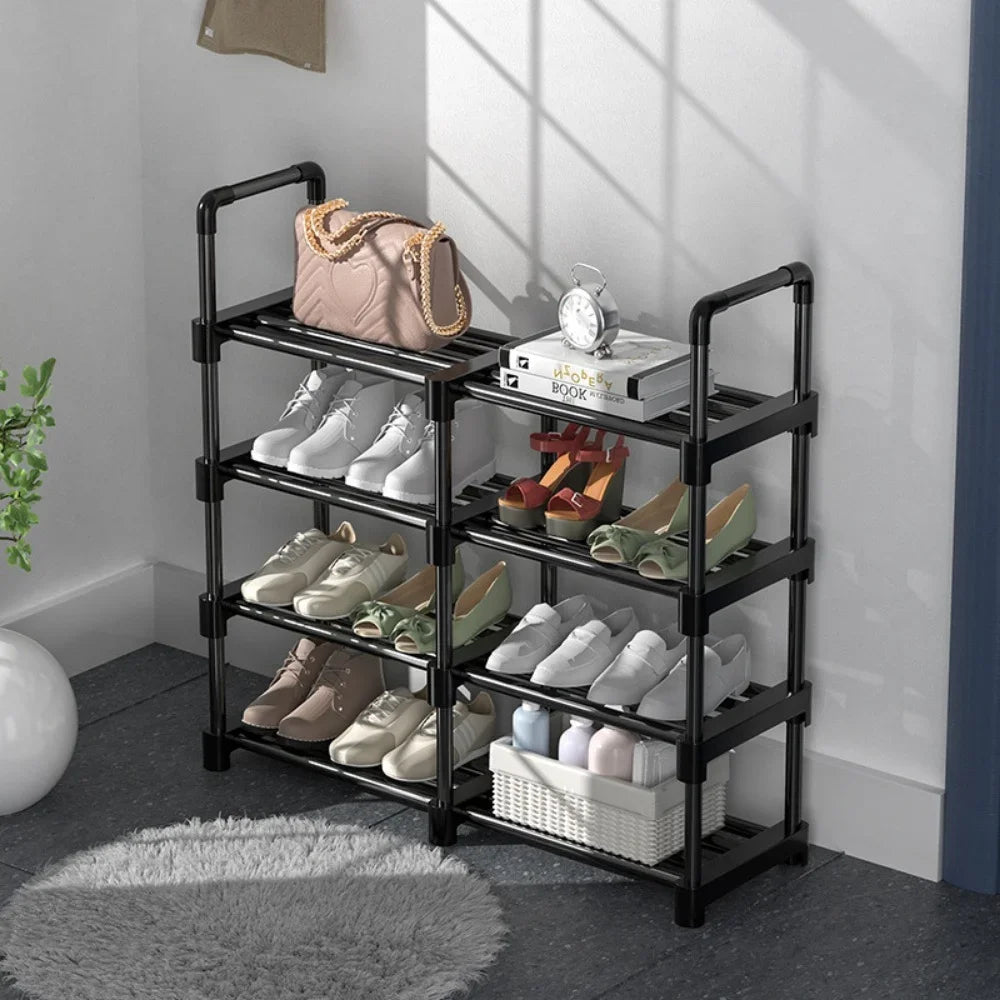 Multilayer shoe shelf metal space gain - view 5