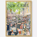 Self-Adhesive New Yorker Wall Poster Sticker - Z5 / 40X50cm No Frame
