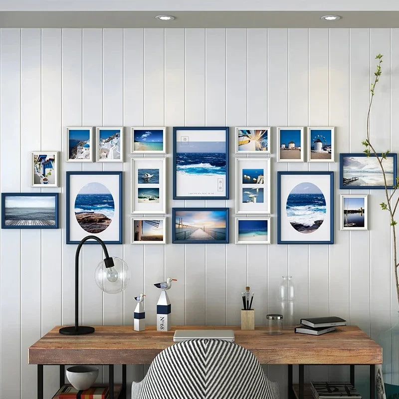 Set of creative photo frames for modern decoration - view 5
