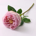 Latex peony flower for wedding decoration - purple