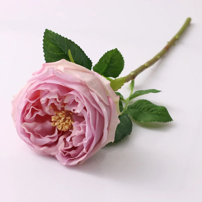 Latex peony flower for wedding decoration - purple