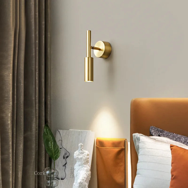 Adjustable minimalist wall sconce for modern design reading - view 4