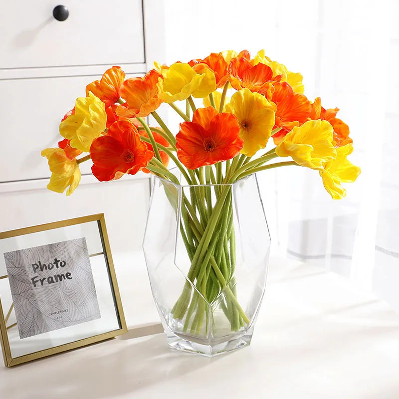 Artificial poppy flower for wedding decoration and interior - view 4