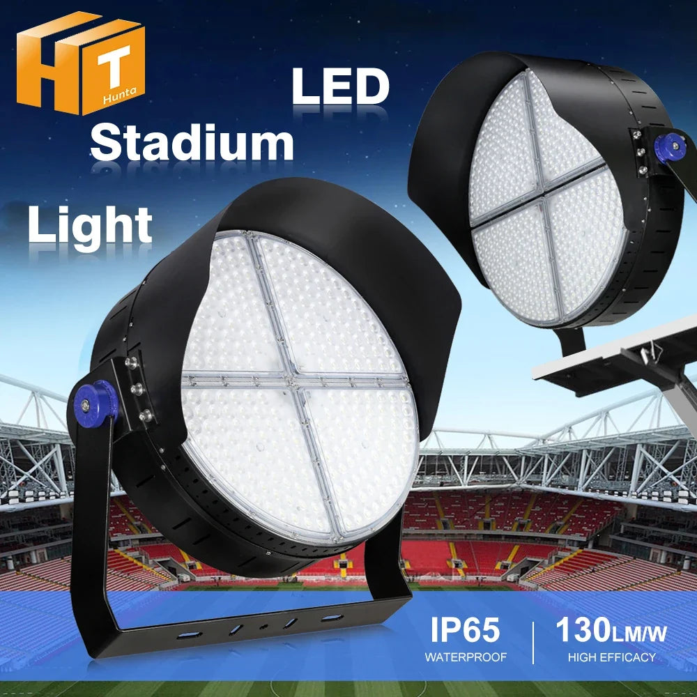 Waterproof led projector for outdoor lighting stadium parking lot - view 2