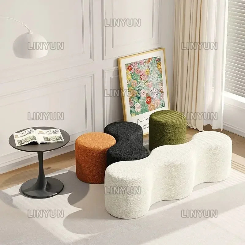 Fabric combined sofa for office and leisure space