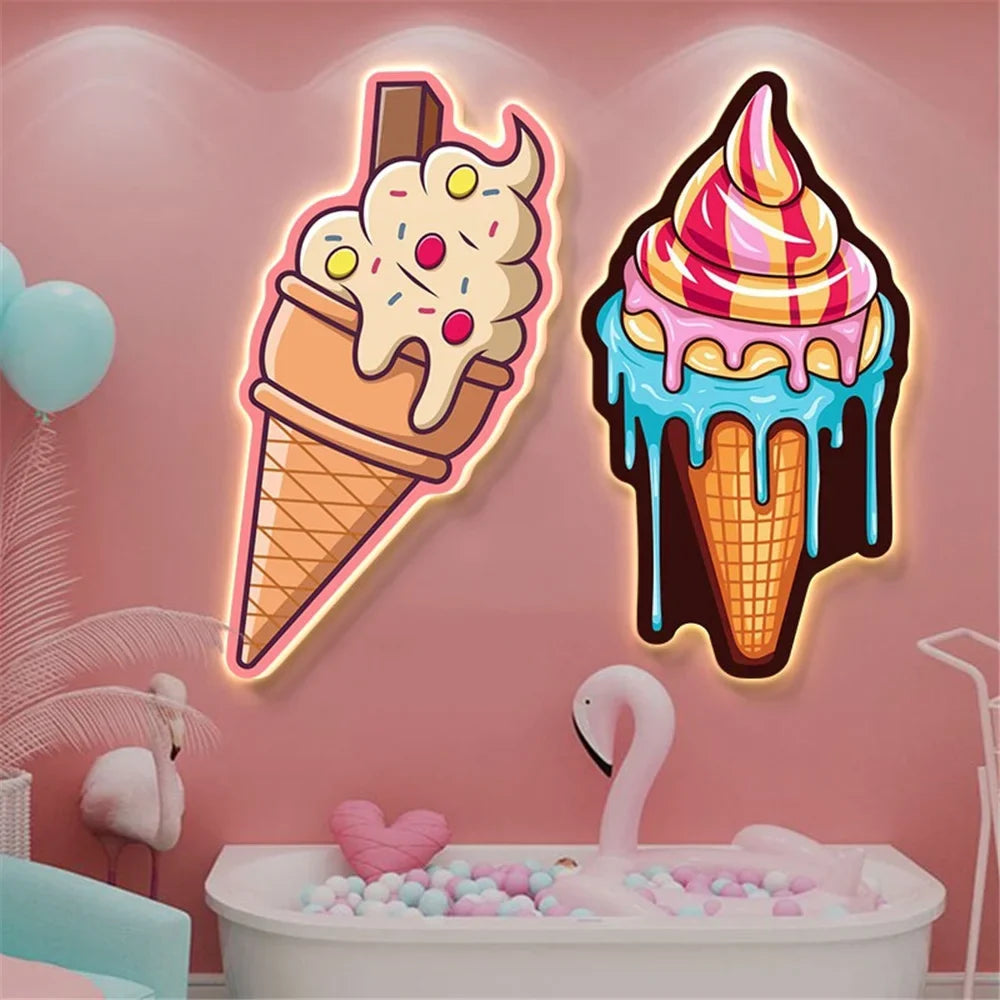 LED wall sconce for light decoration children and coffees - view 5