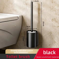 Aluminum cleaning brush without wall blind angle - Black