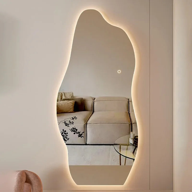 Decorative mirror Nordic style irregular for elegant interior - view 3