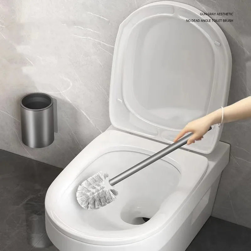 Aluminum cleaning brush without wall blind angle - view 2