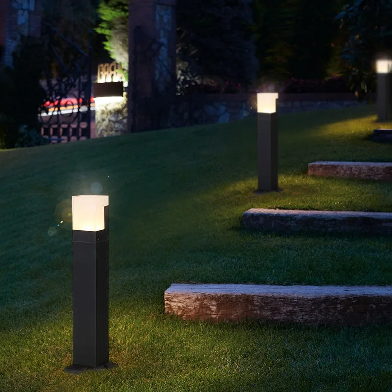 Waterproof modern outdoor lamp for garden and path - view 4