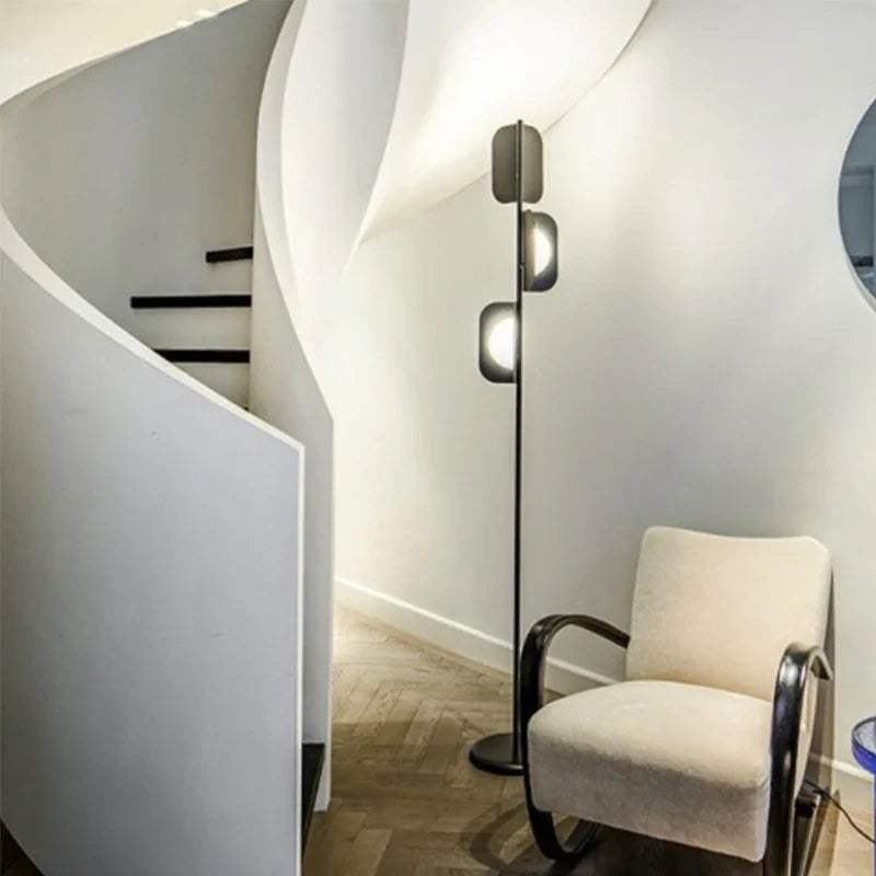 Minimalist marble floor lamp for modern interior decoration - view 2