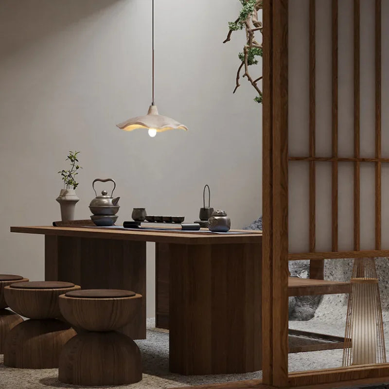 Japanese style calm breeze during light, bedroom bedside micro cement during light, homestay restaurant LED light - view 3