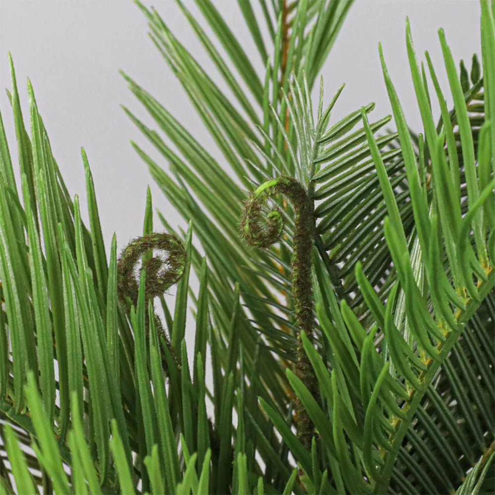 Artificial Coconut Palm Branch Plant, 30-50 cm, for Home Decor - view 6