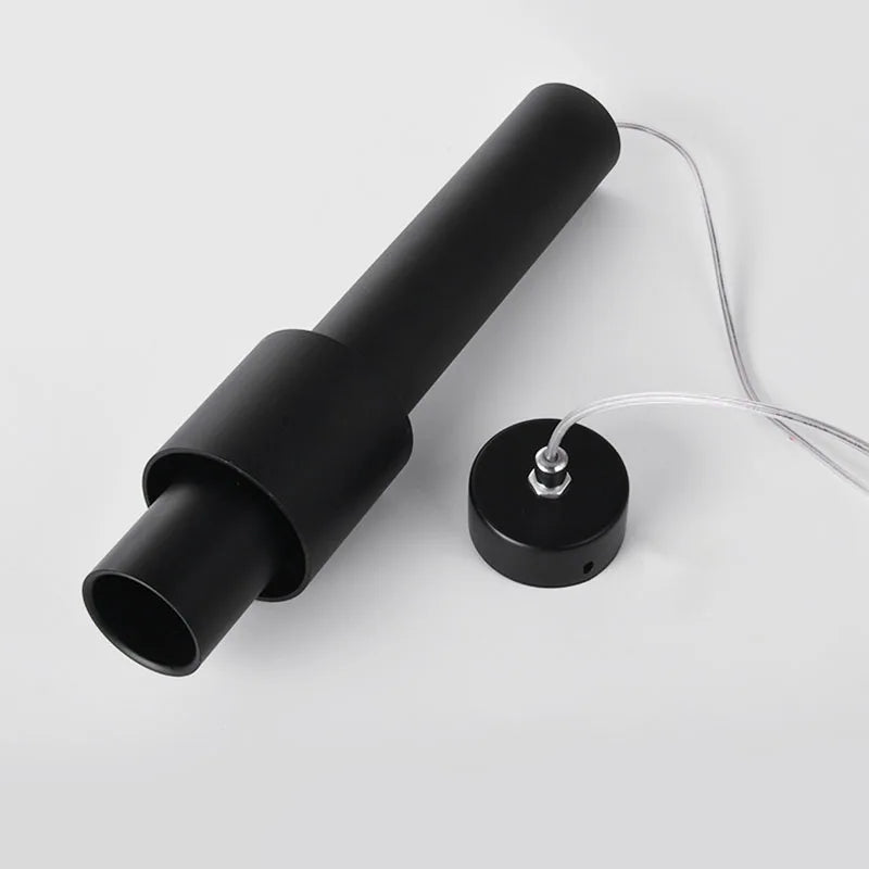 Nordic led pendant light tube long internal lighting dimmable - view 5