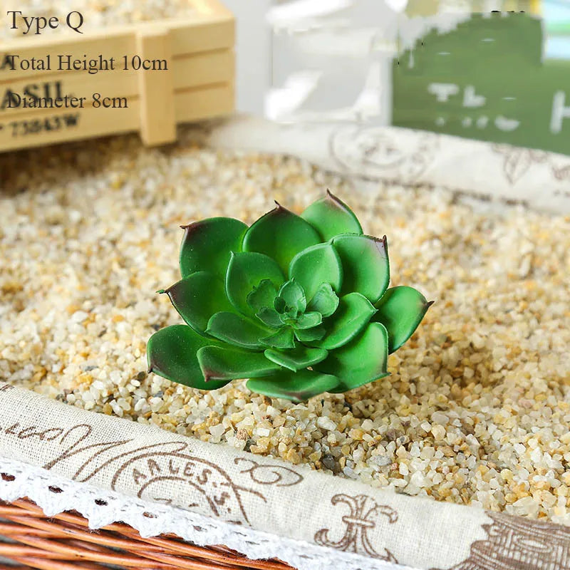Artificial succulent decorative plants for a natural interior - view 2