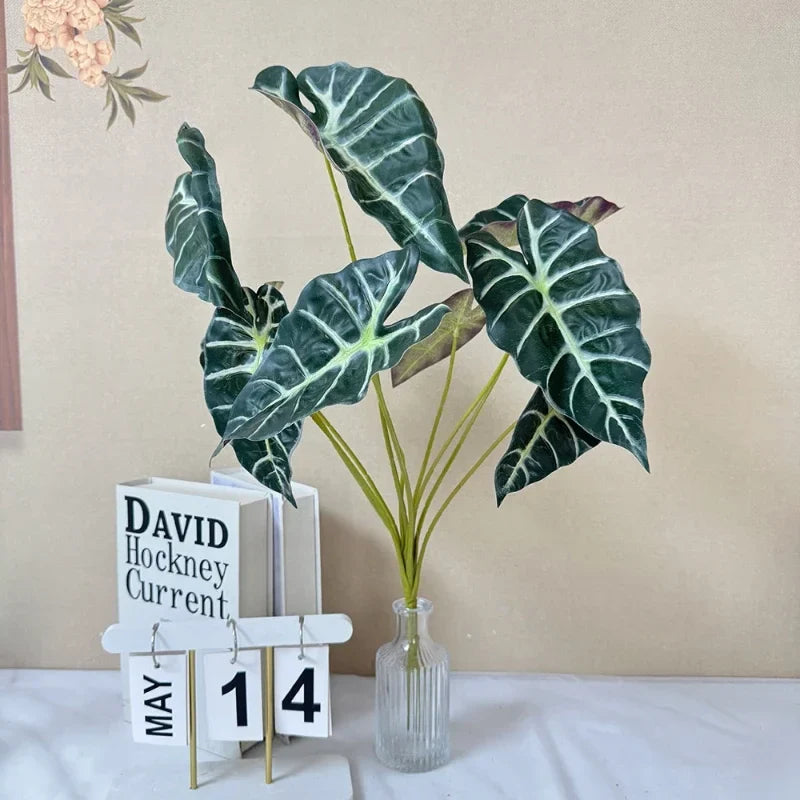 9 head artificial plant for interior and exterior decoration - view 4