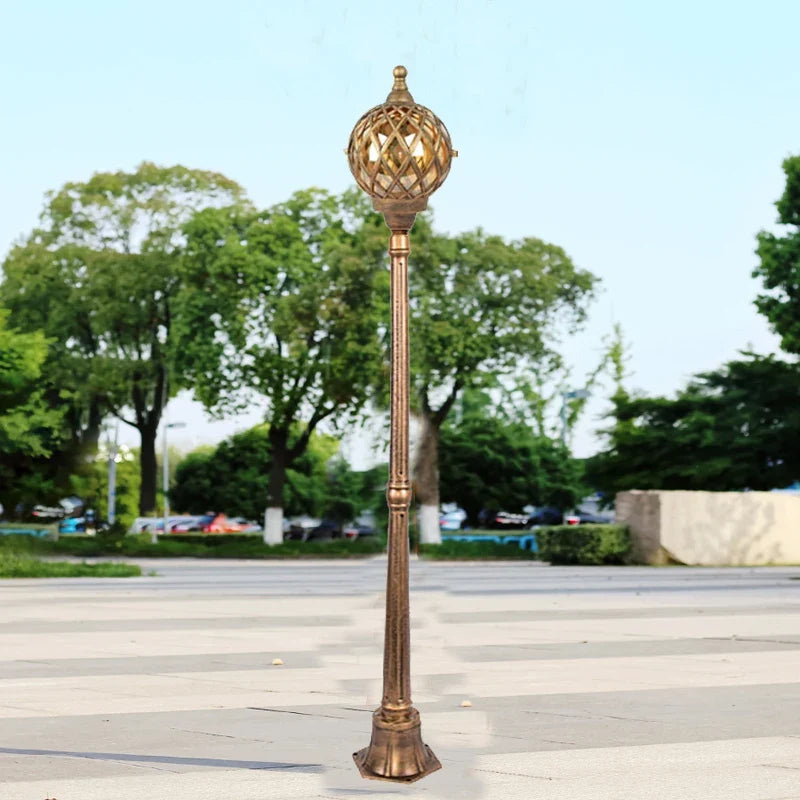 Unique head garden floor lamp in decorative led - view 5