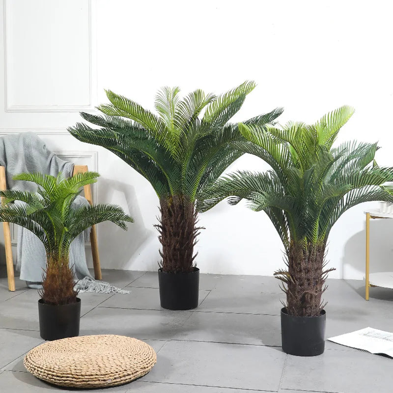 Artificial plant cycas revoluta for interior and exterior decoration