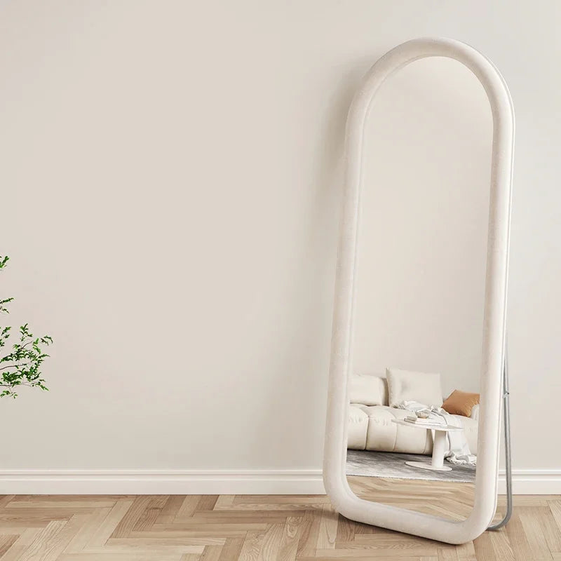 Full length modern mirror for dressing style ins - B White / 60x160cm